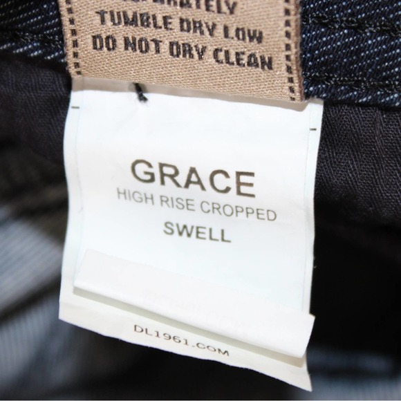 DL1961 Grace Cropped Denim Jean - Picture 10 of 12
